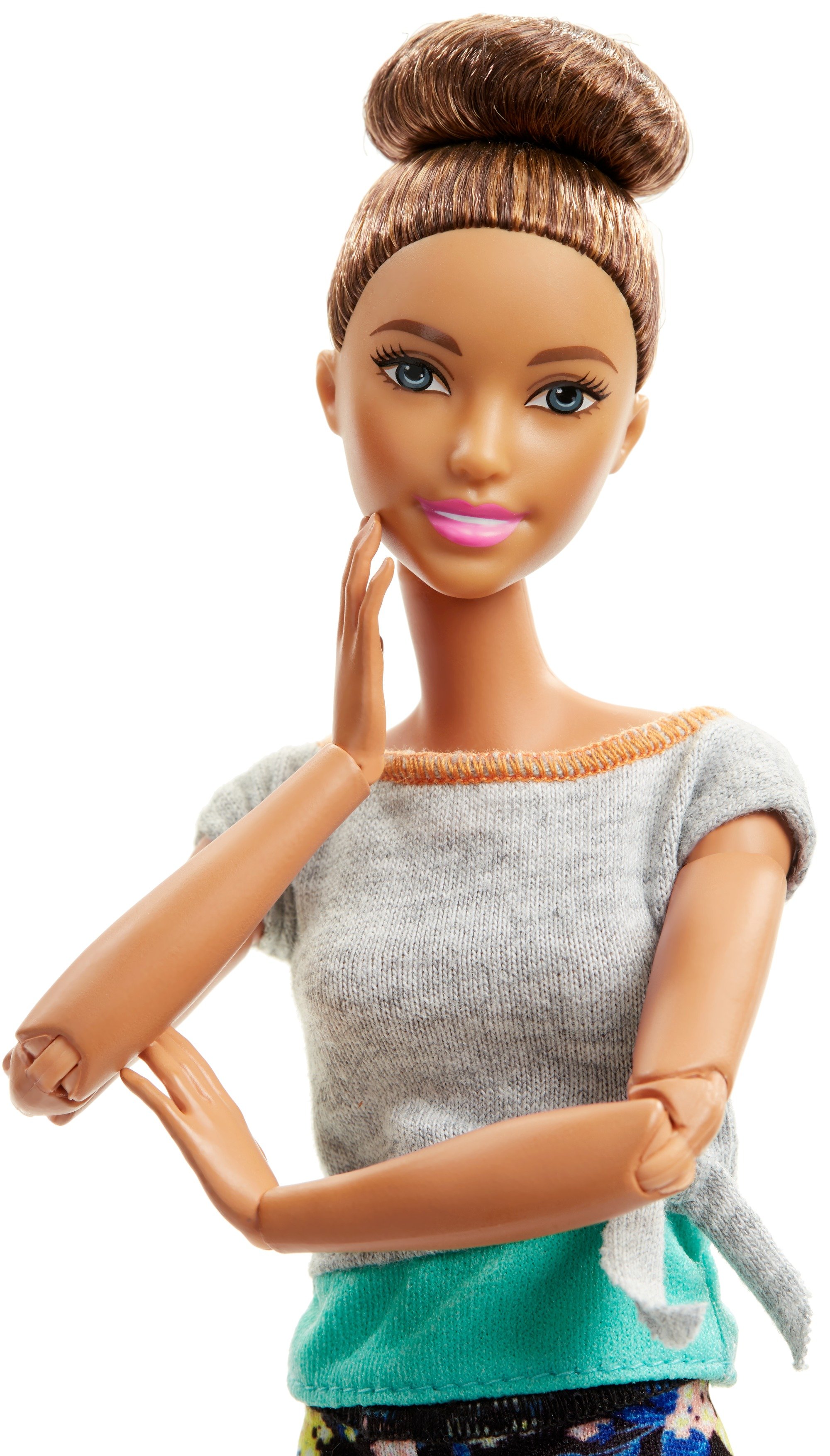 Лялька Barbie Рухайся як я Шатенка (FTG82) - фото 3