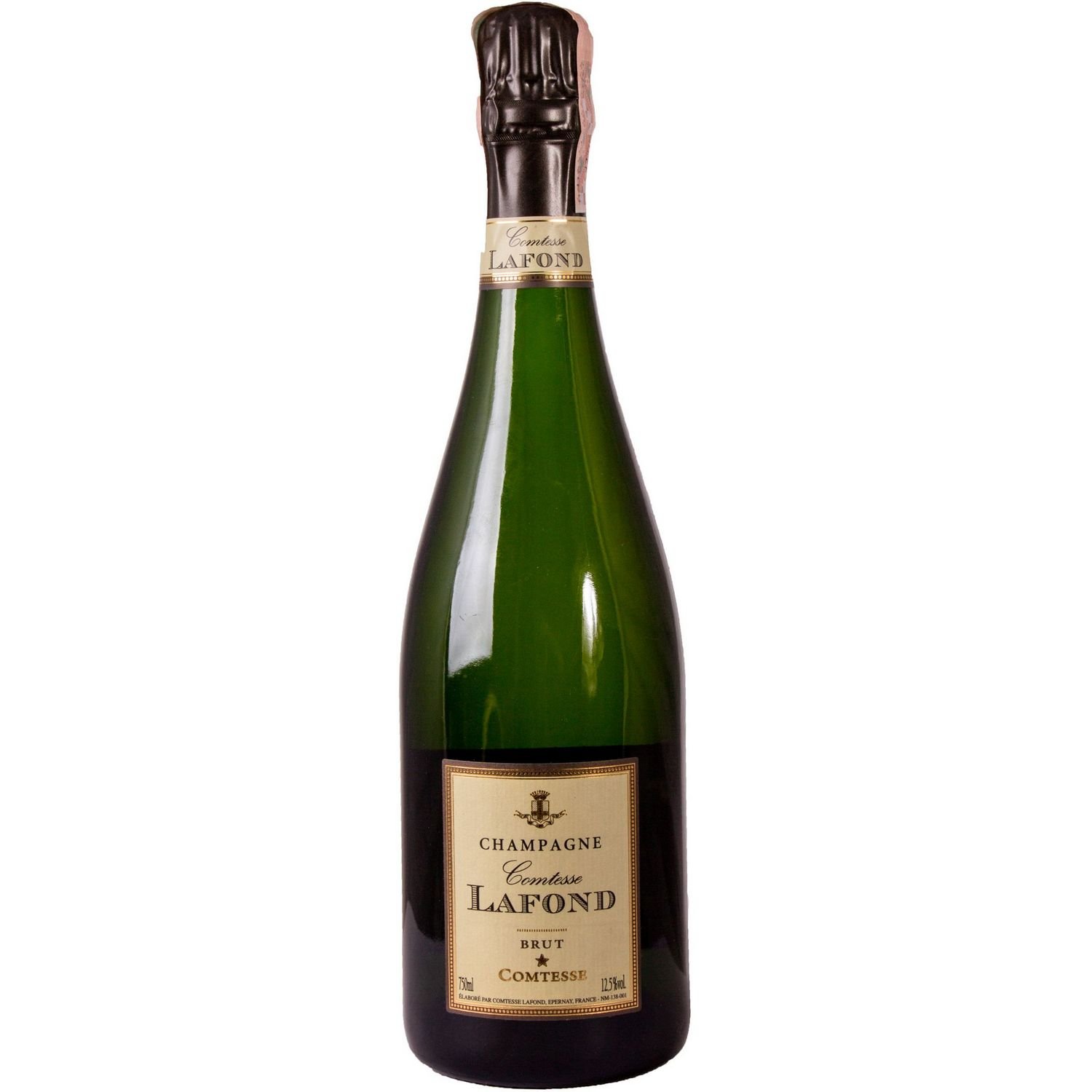 Шампанское Comtesse Lafond Brut, белое, брют, 0,75 л - фото 1