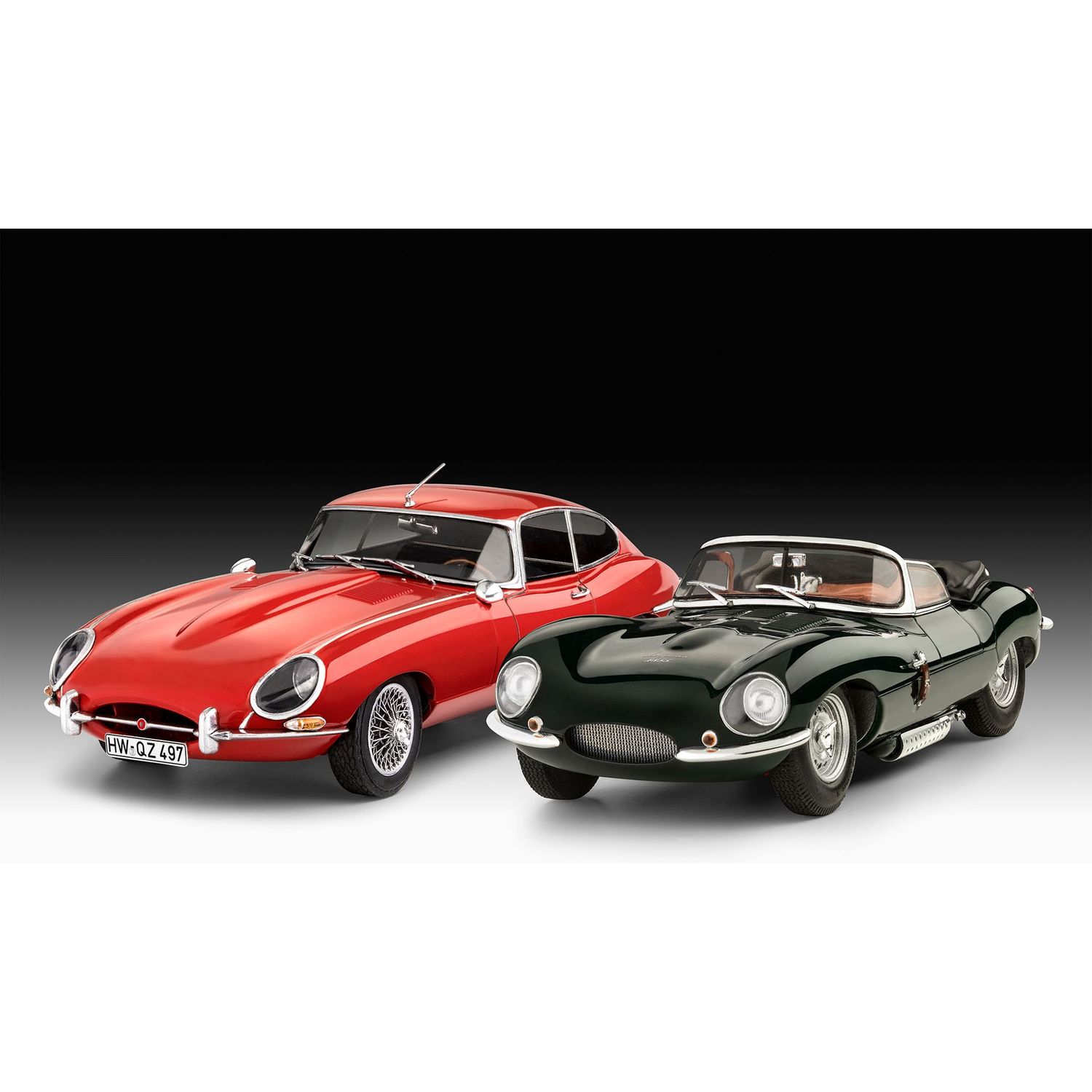 Сборная модель Revell К 100-й годовщине автомобилей Jaguar уровень 4, масштаб 1:24, 287 деталей (RVL-05667) - фото 4