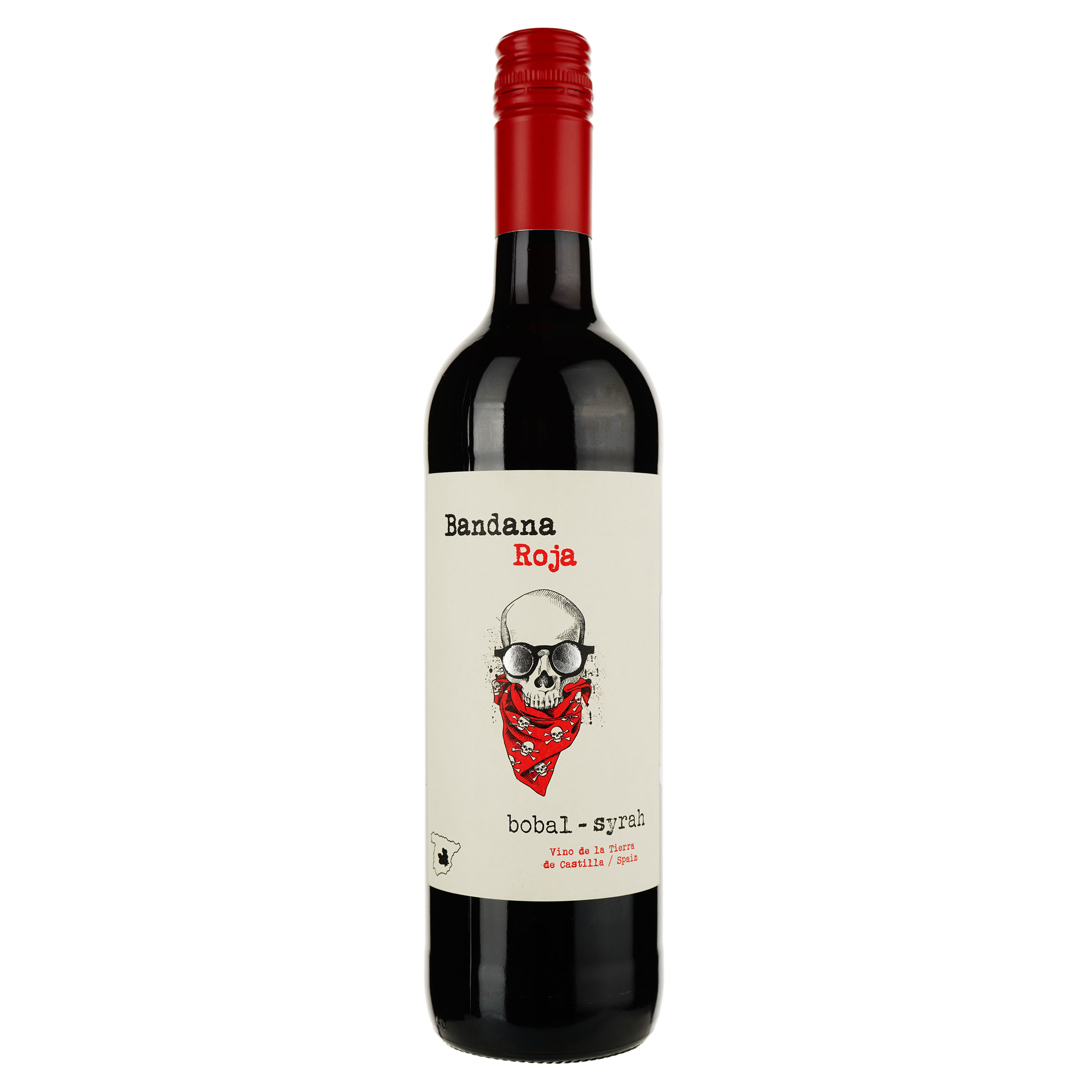 Вино Bandana Roja Bobal-Syrah, 13%, 0,75 л (808255) - фото 1