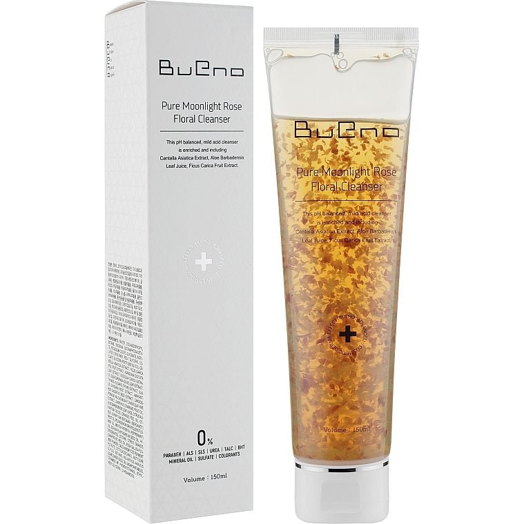 Гель для вмивання Bueno Pure Moonlight Rose Floral Cleanser 80 мл - фото 1