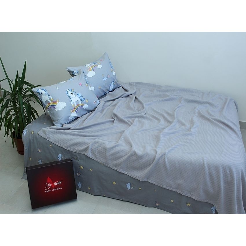 Комплект постельного белья TAG Tekstil летний пике 000224399 (NP-10) - фото 1