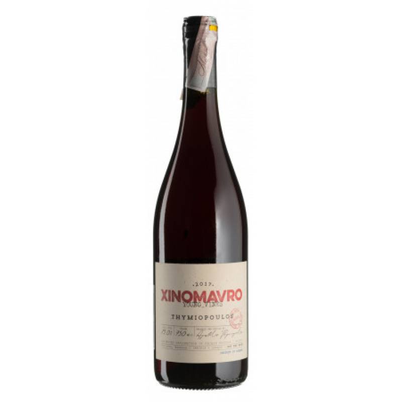Вино Thymiopoulos Young Vines, красное, сухое, 0,75 л - фото 1