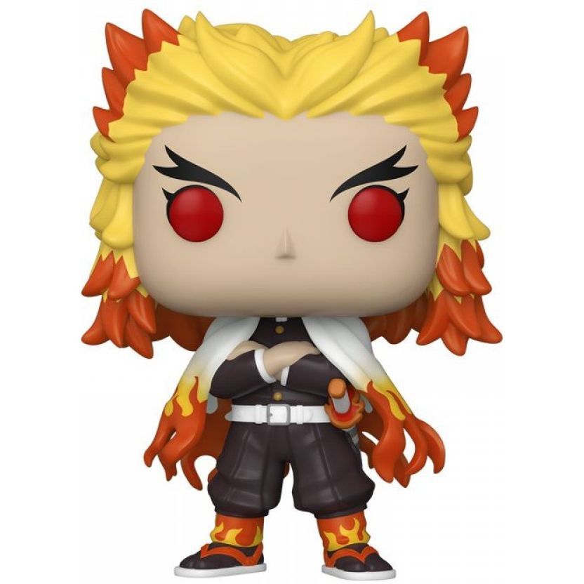 Фигурка Фанко Поп Клинок рассекающий демонов Кеджуро Ренгоку Funko Pop Demon Slayer Rengoku DS R 1308 - фото 1