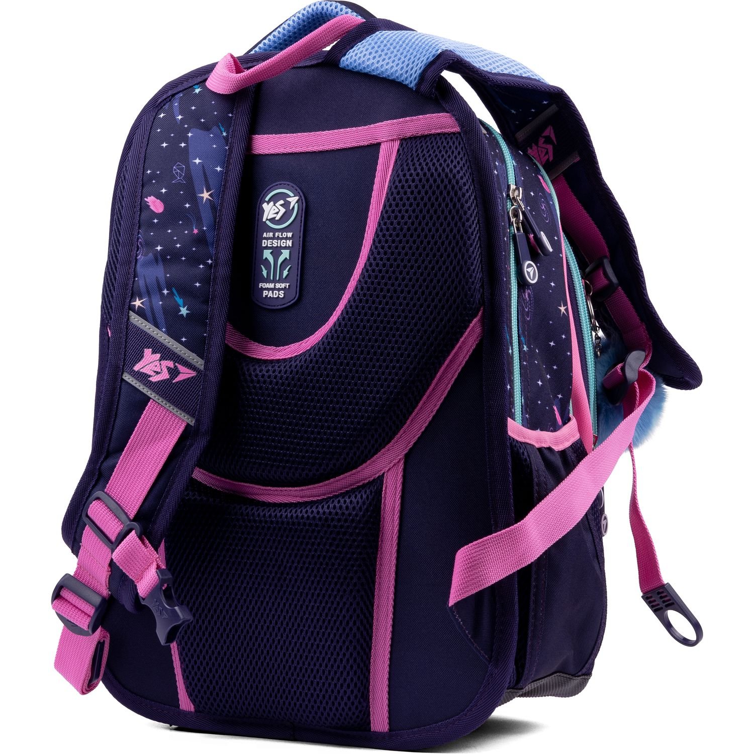 Рюкзак Yes S-82 Space Girl, фіолетовий з рожевим (553919) - фото 3