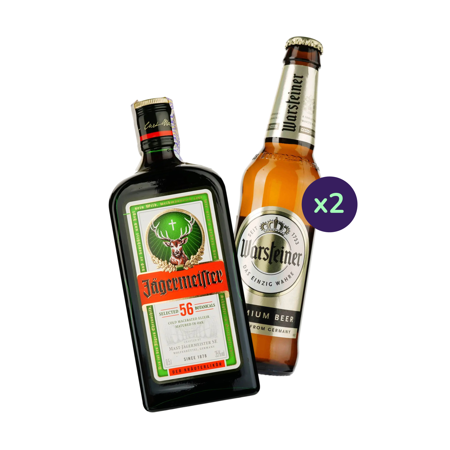 Коктейль Deer & Beer (набор ингредиентов) х2 на основе Jagermeister - фото 2