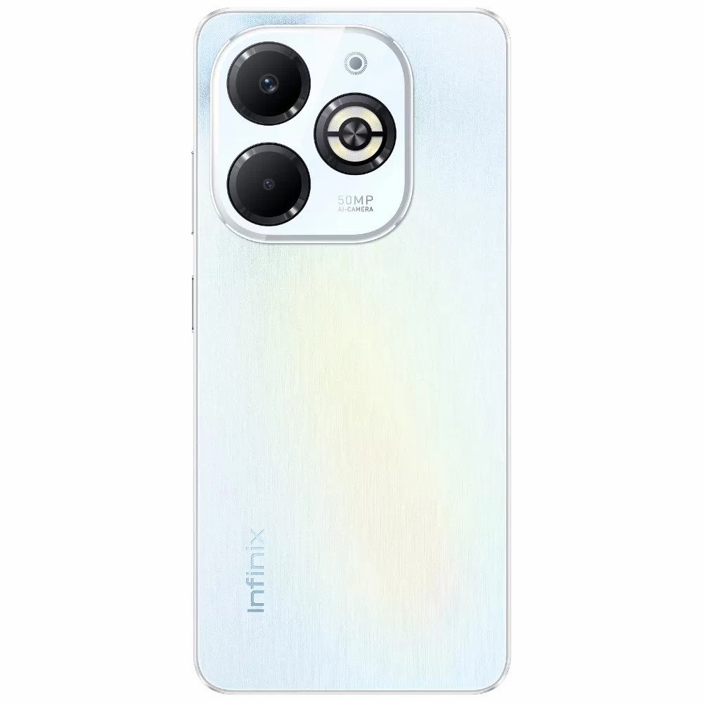 Смартфон Infinix Smart 8 Plus 4/128Gb Galaxy White (X6526) (UA UCRF) - фото 2