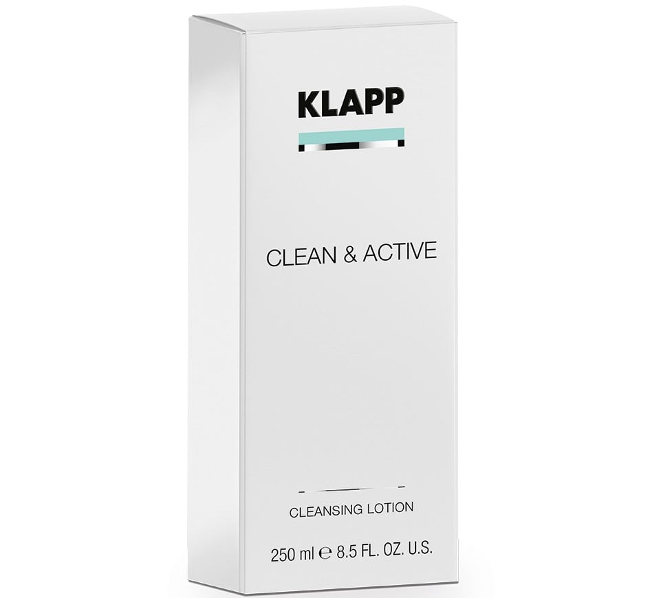 Очищающее молочко Klapp Clean & Active Cleansing Lotion, 250 мл - фото 2