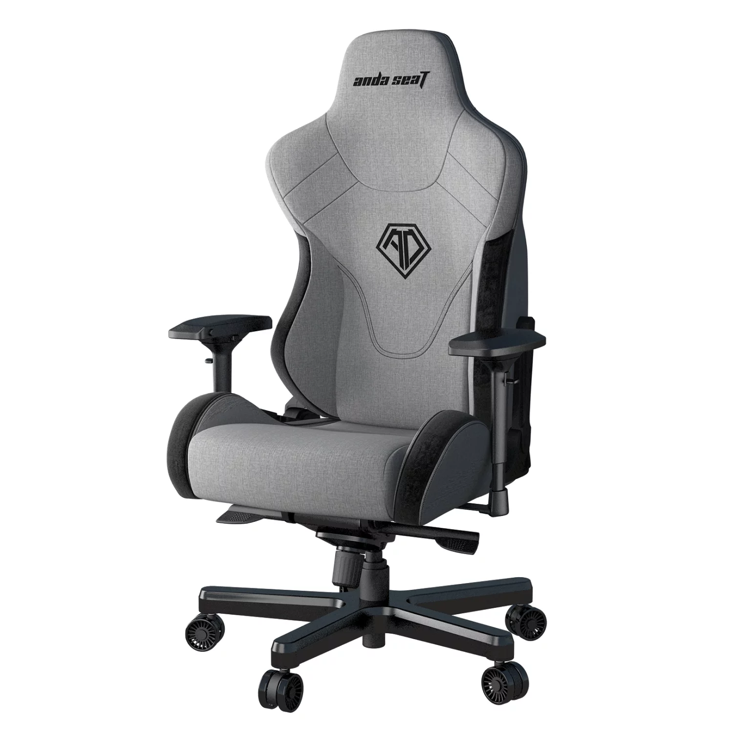 Крісло ігрове Anda Seat T-Pro 2 Size XL Grey/Black (AD12XLLA-01-GB-F) - фото 4