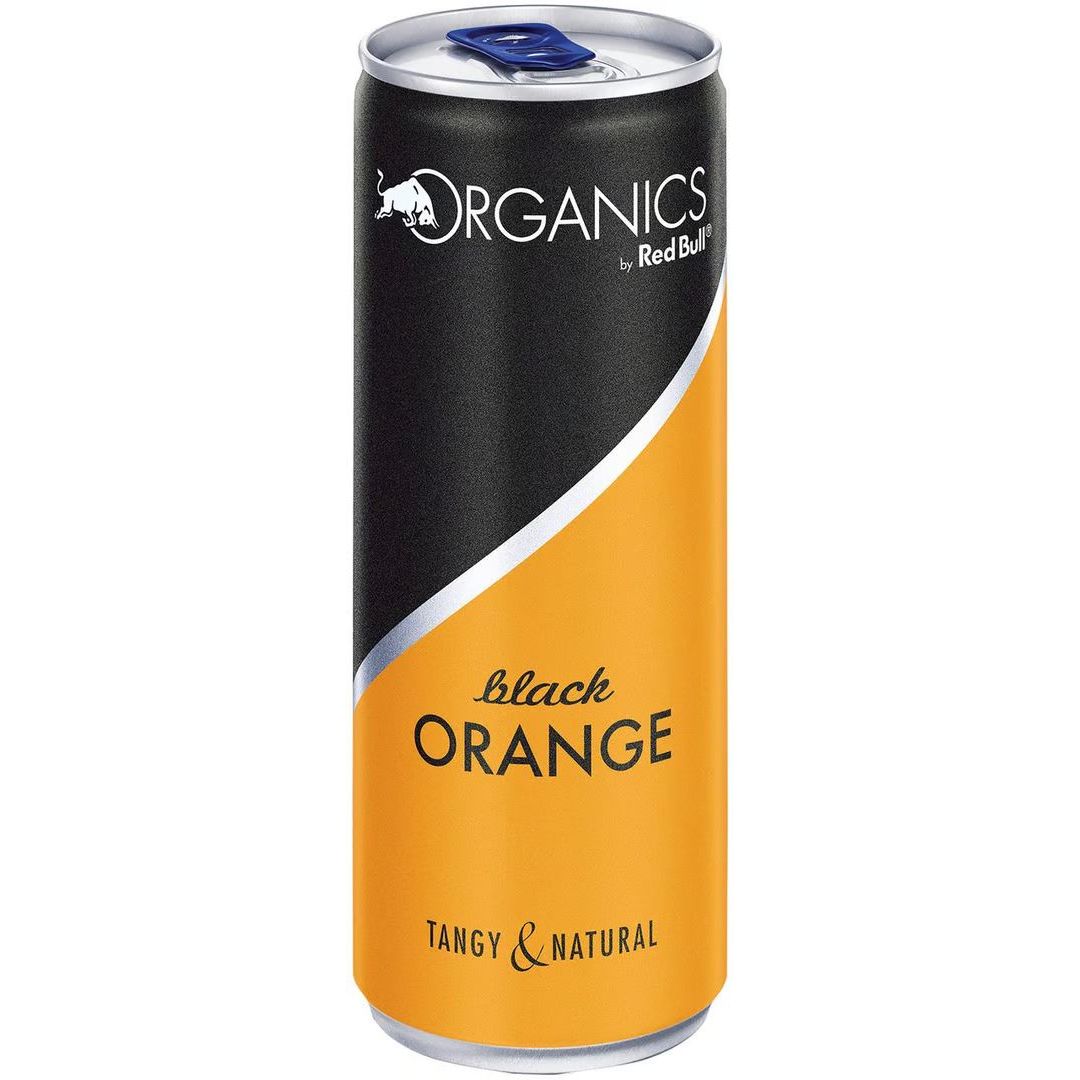 Напій безалкогольний Organics Black Orange газований 0.25 л з/б (945195) - фото 1