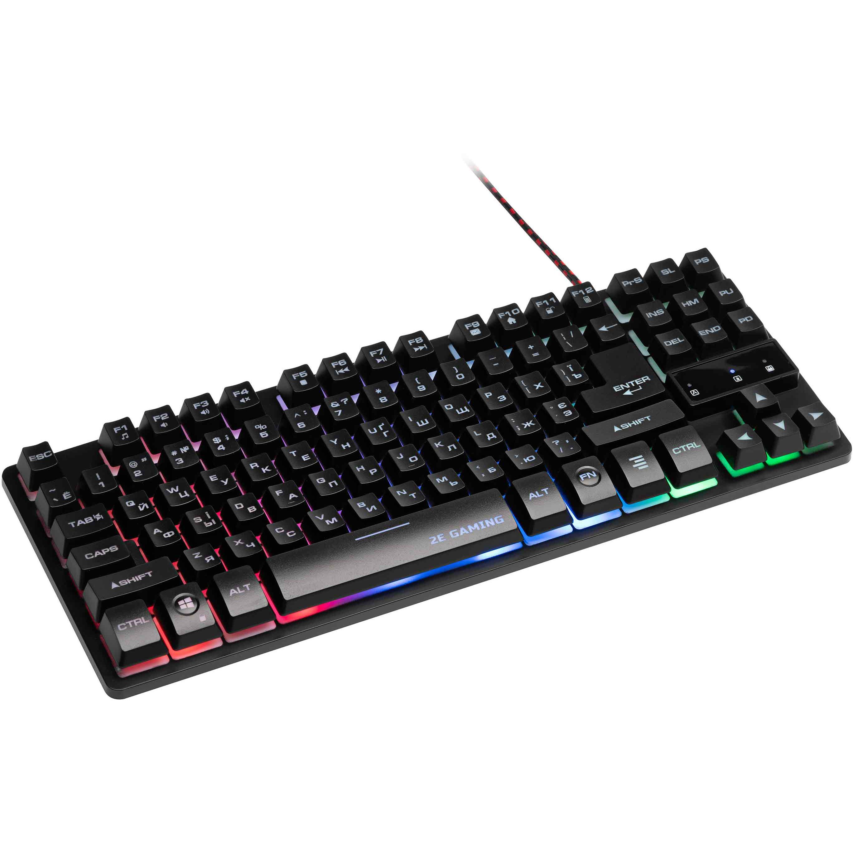 Клавиатура игровая 2E Gaming KG290 с подсветкой black (2E-KG290UB) - фото 2