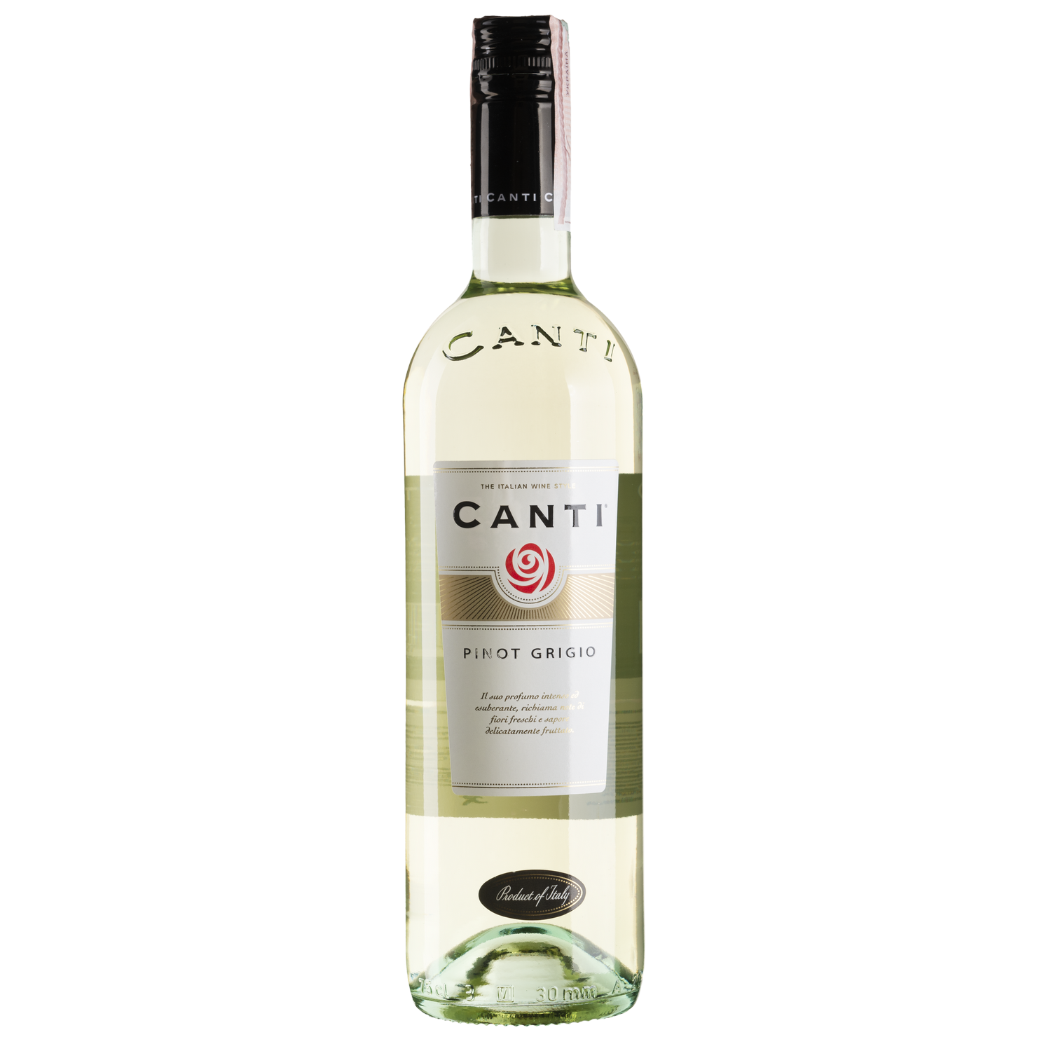 Вино Canti Pinot Grigio Pavia, белое, сухое, 0,75 л - фото 1