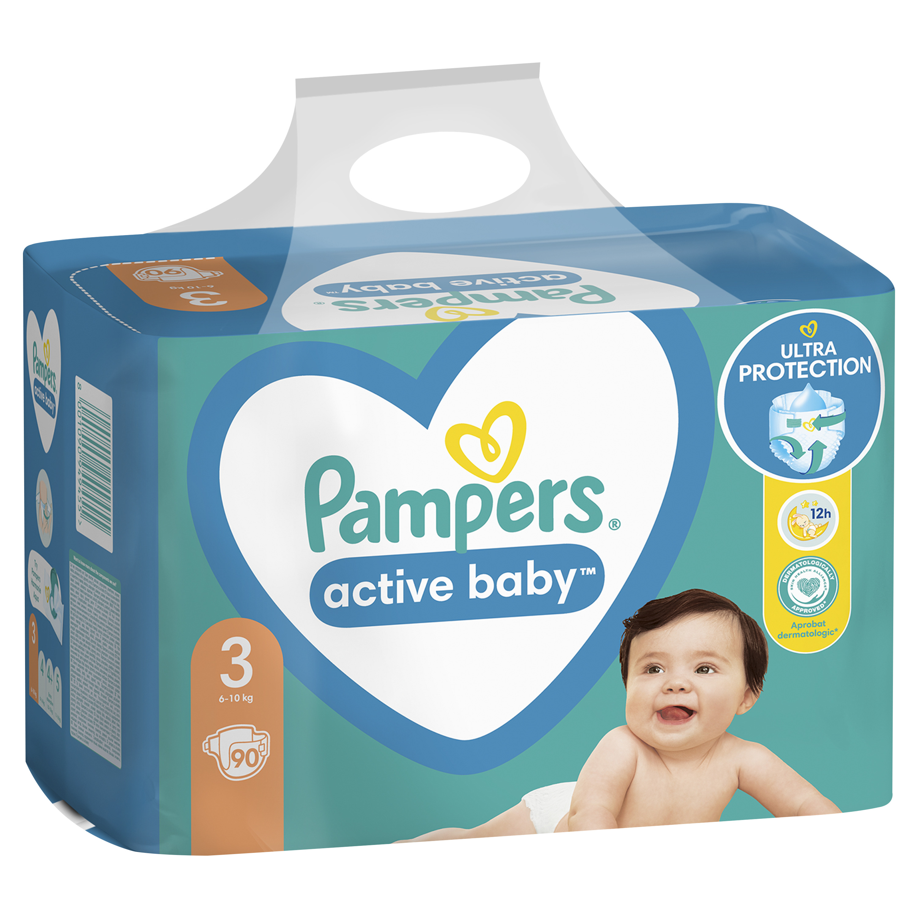 Підгузки Pampers Active Baby 3 (6-10 кг) 90 шт. - фото 3