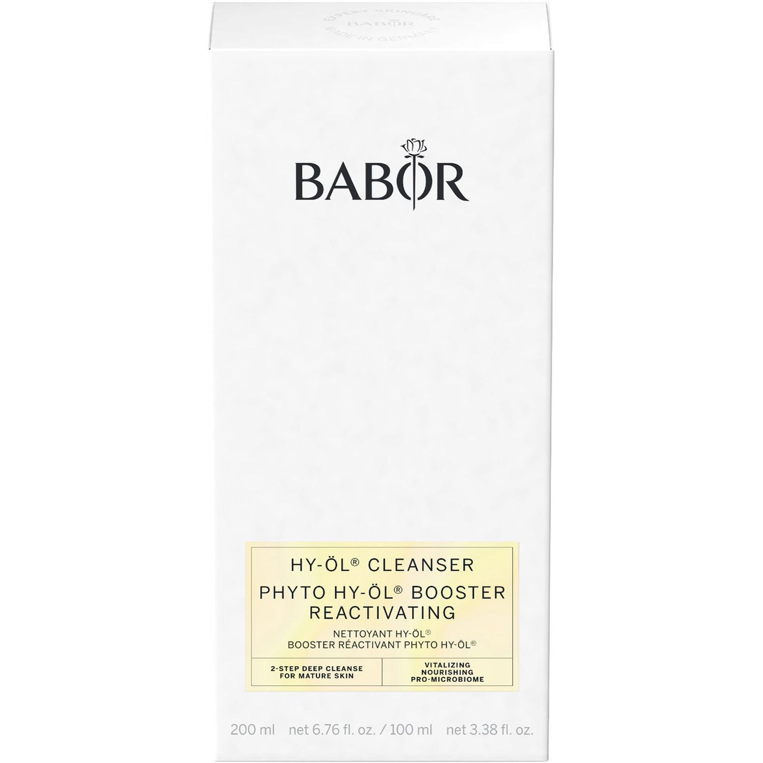 Набор для очищения Babor HY-ÖL Cleanser & Phyto Reactivating Set: гидрофильное масло 200 мл + фитоэссенция 100 мл - фото 2