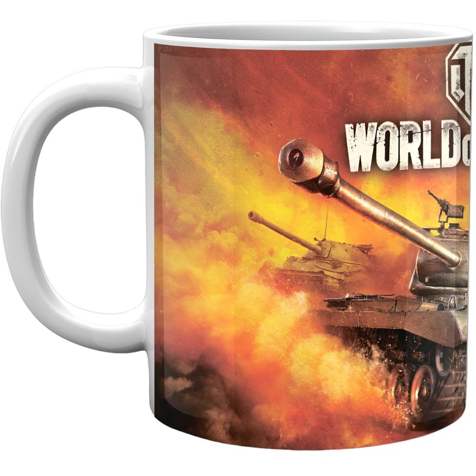 Кружка GeekLand World of Tanks Світ танків постер WT.02.012 - фото 1