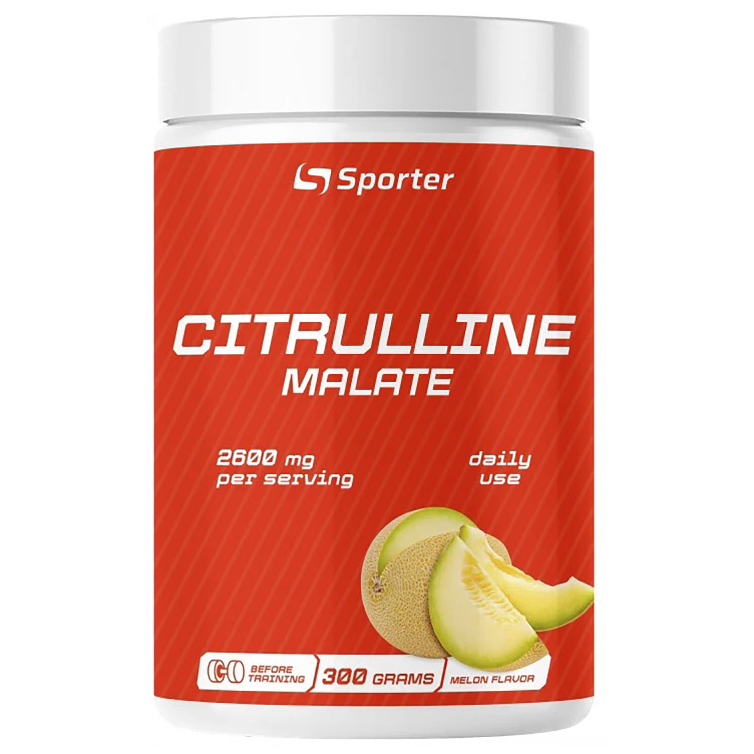 Аминокислота Sporter Citrulline Malate Дыня 300 г - фото 1