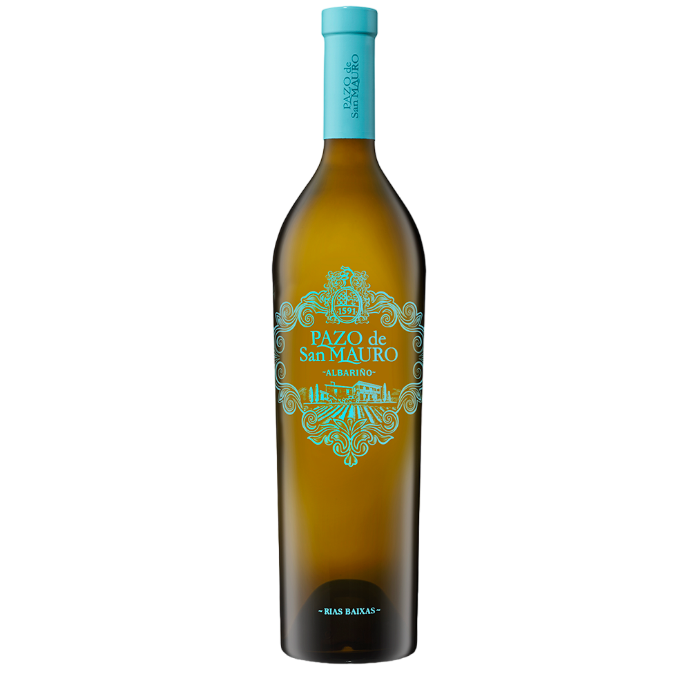 Вино Marcas de Vargas Albarino Pazo San Mauro, біле, сухе, 0,75 л - фото 1