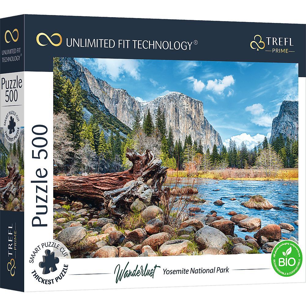 Пазлы Trefl Безграничная коллекция Национальный парк Йосемиту 500 элементов - фото 1