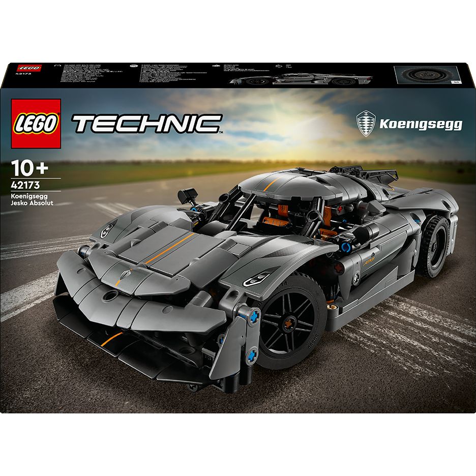 Конструктор LEGO Technic Koenigsegg Jesko Absolut серый гиперкар 801 деталь (42173) - фото 1