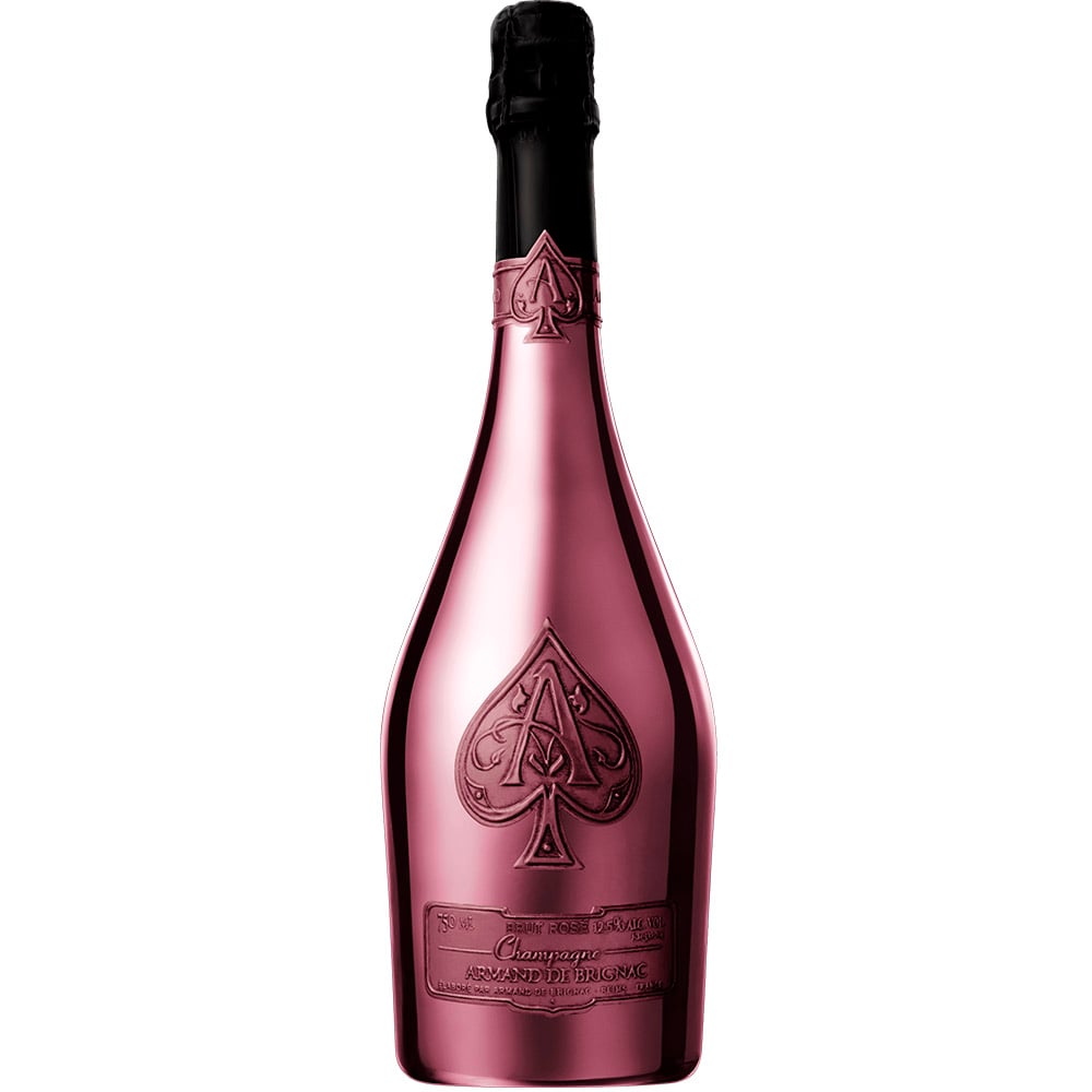 Шампанське Armand de Brignac Rose Brut, рожеве, брют, 0,75 л - фото 1