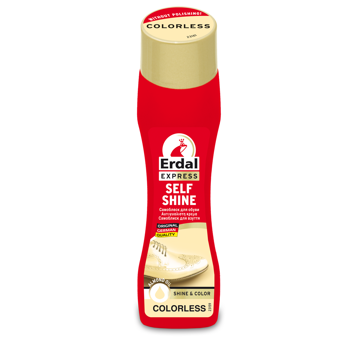Крем-лосьйон для виробів зі шкіри Erdal Packshot, безбарвний, 75 мл - фото 1