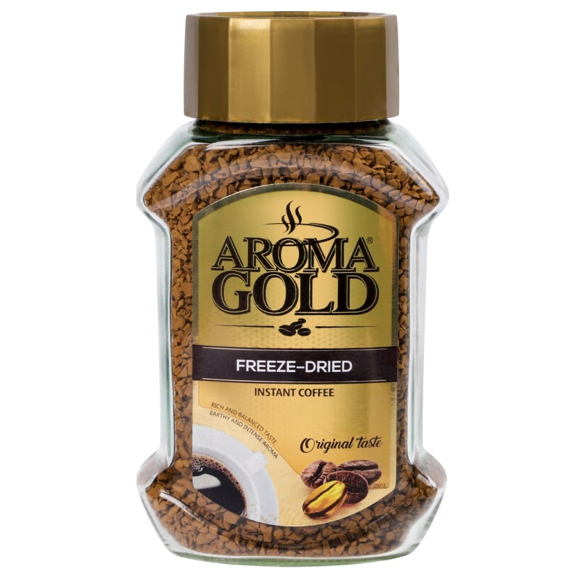 Кава розчинна Aroma Gold, 95 г (895280) - фото 1