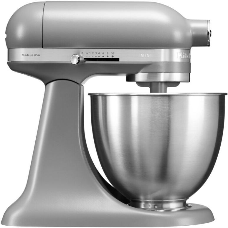 Планетарний міксер KitchenAid Artisan Mini 3.3 л матовий сірий (5KSM3311XEFG) - фото 1