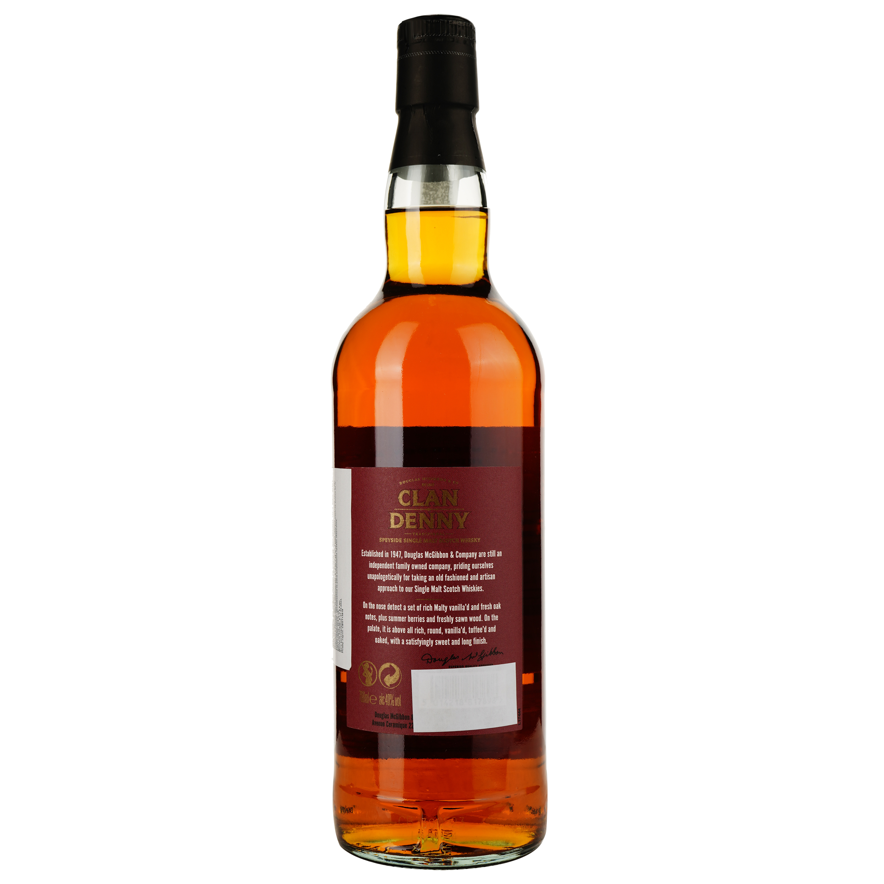 Виски Clan Denny Speyside Single Malt 40% 0.7 л, в коробке - фото 3