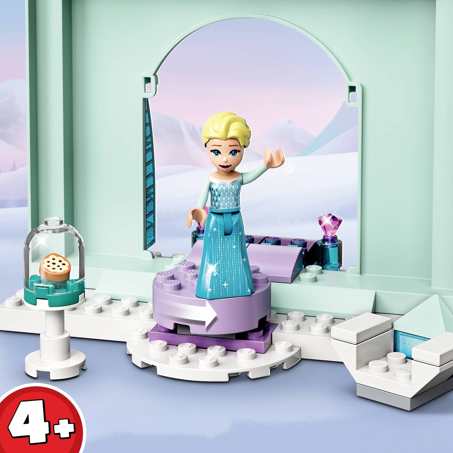 Конструктор LEGO Disney Princess Крижана чарівна країна Анни та Ельзи, 154 деталі (43194) - фото 10