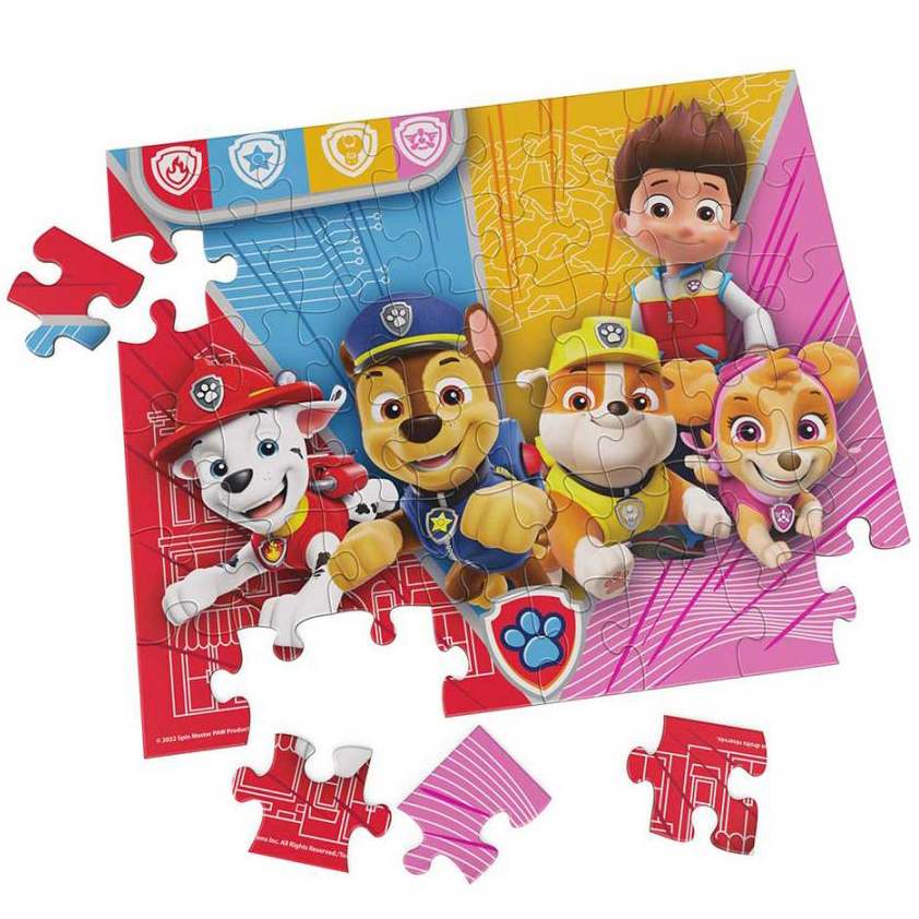 Пазл Paw Patrol Райдер та цуценята 48 елементів 26х23 см (SM98404/6067569-2) - фото 2