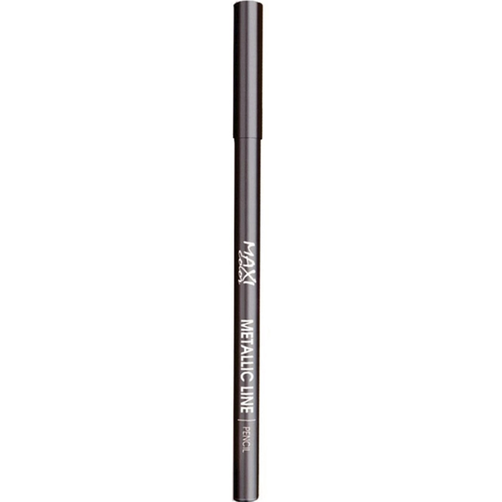 Олівець для очей Maxi Color Metallic Line №6 Коричневий 5 г - фото 1