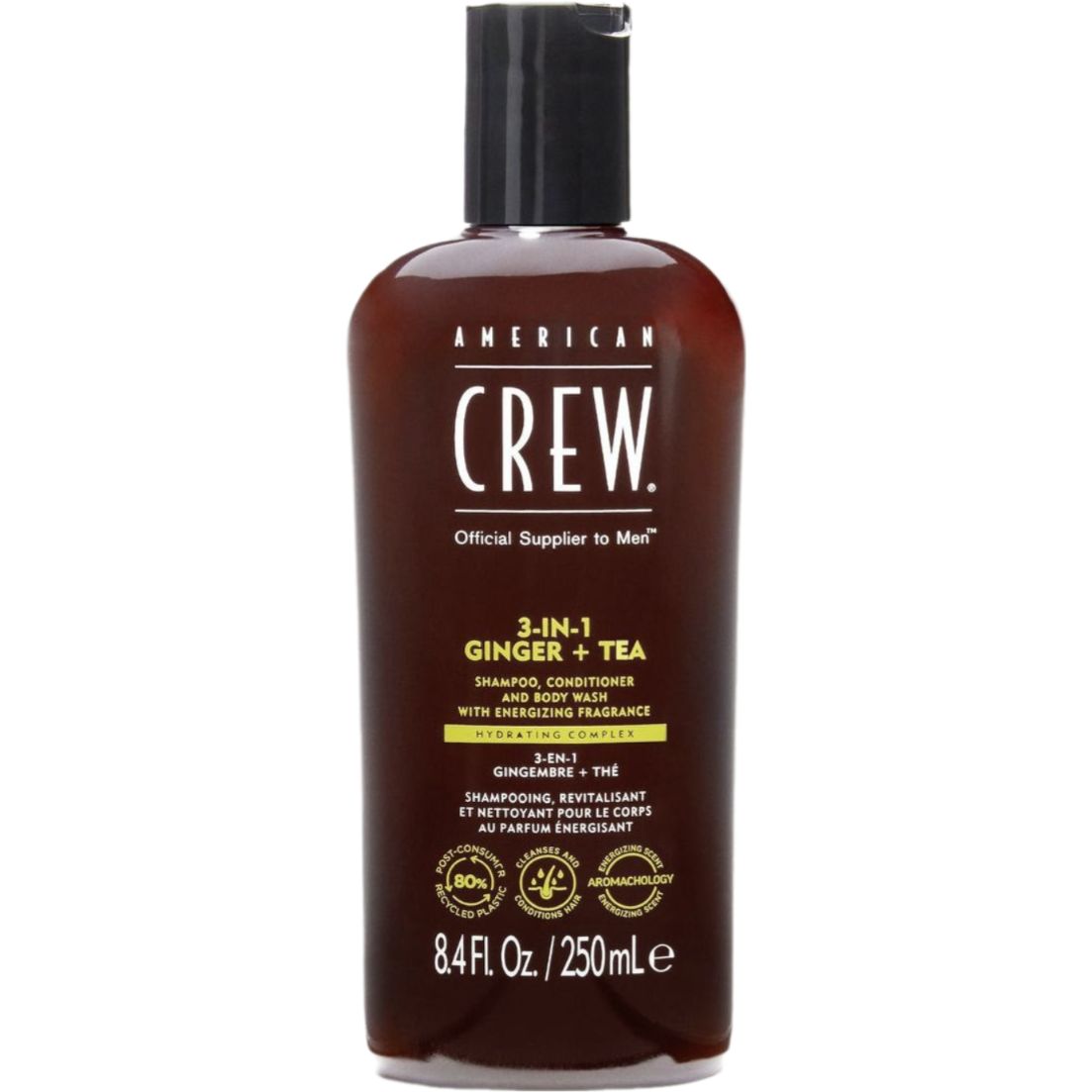 Засіб по догляду за волоссям і тілом American Crew 3 in 1 Energizing Shampoo 250 мл - фото 1