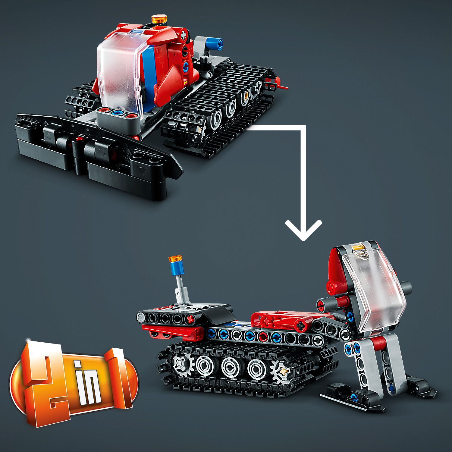Конструктор LEGO Technic Снігоприбиральник, 178 деталей (42148) - фото 7