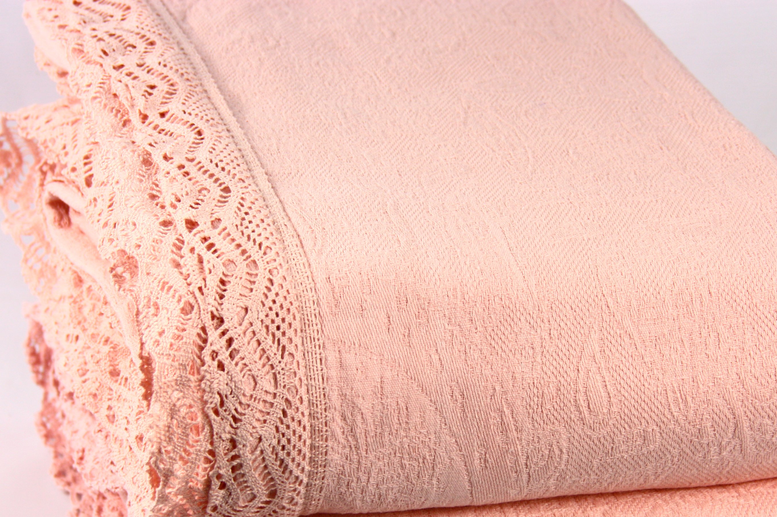 Покривало LightHouse Shal, жаккард, 240х260 см, рожеве (602022) - фото 5