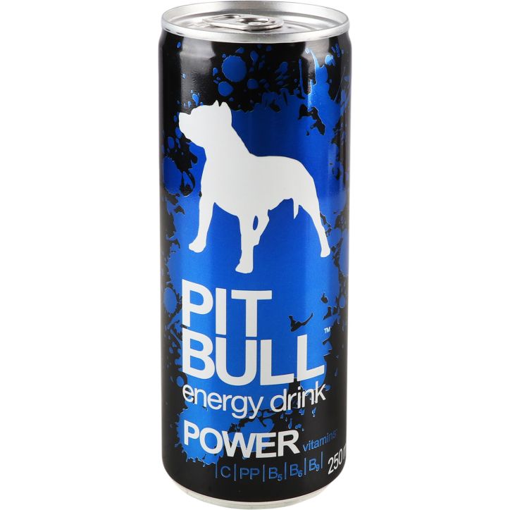 Енергетичний безалкогольний напій Pit Bull Power 250 мл - фото 2