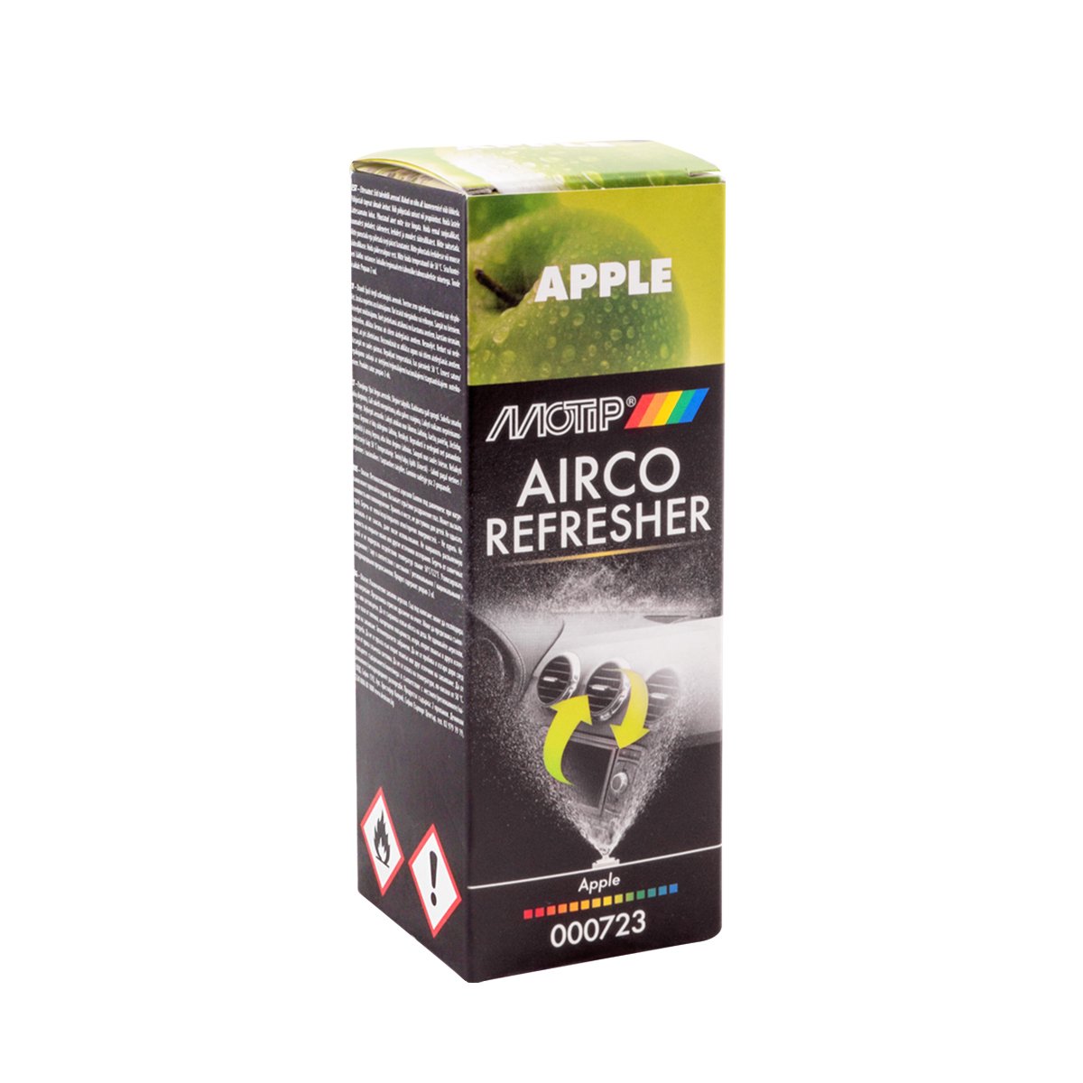 Очищувач системи кондиціювання Motip Airco, яблуко, 150 мл (000723BS) - фото 3