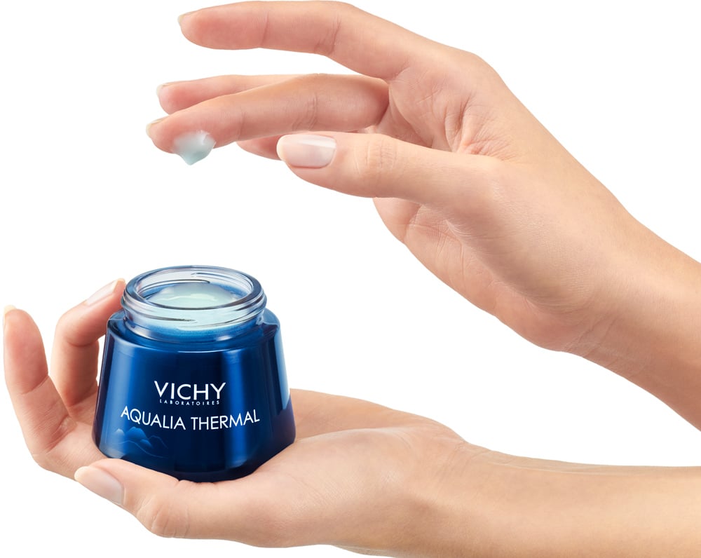Нічний СПА крем-гель Vichy Aqualia Thermal, для глибокого зволоження шкіри обличчя, 75 мл - фото 11
