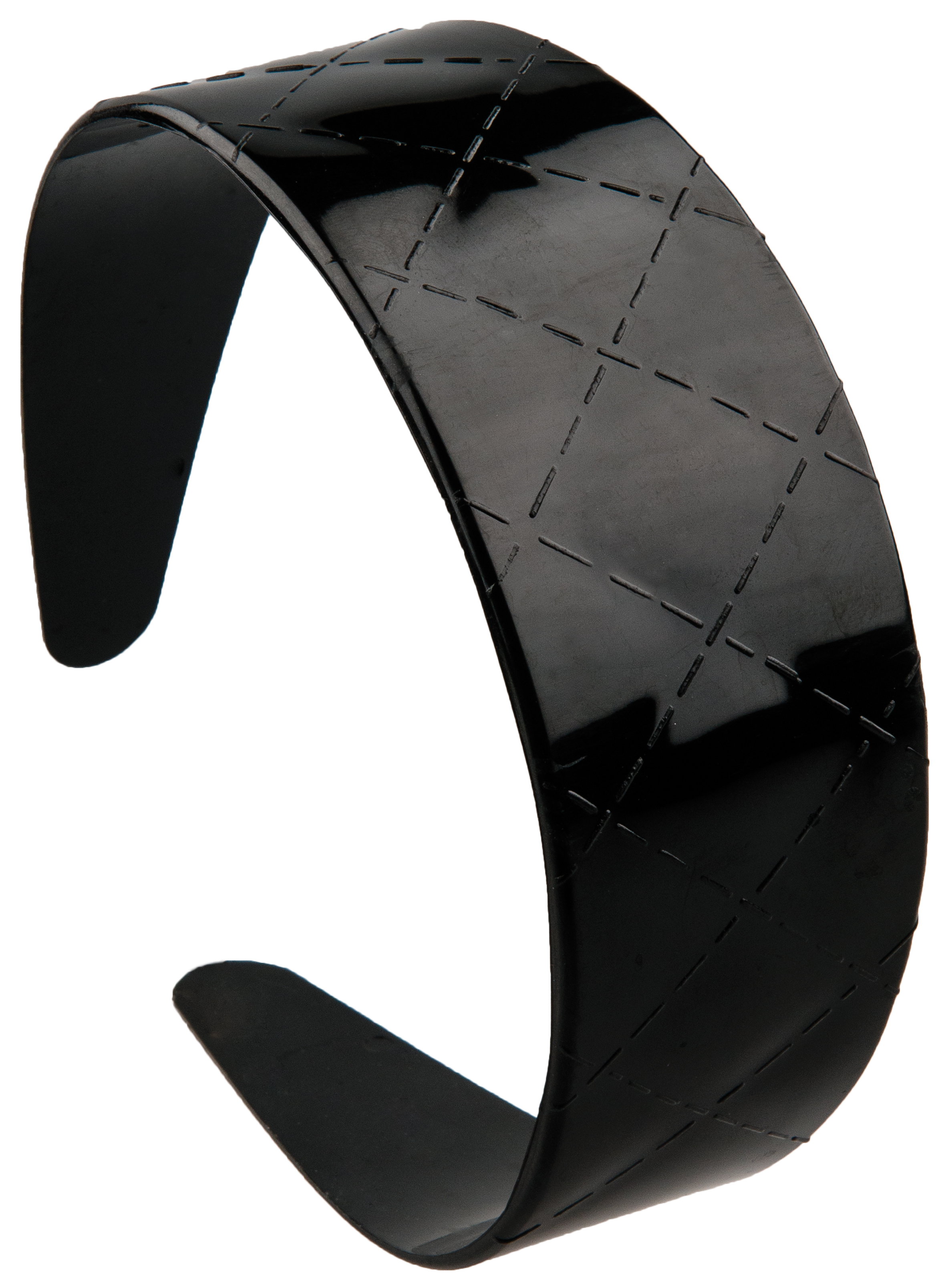 Обруч для волос Titania Basic Diamant, черный (7968) - фото 1