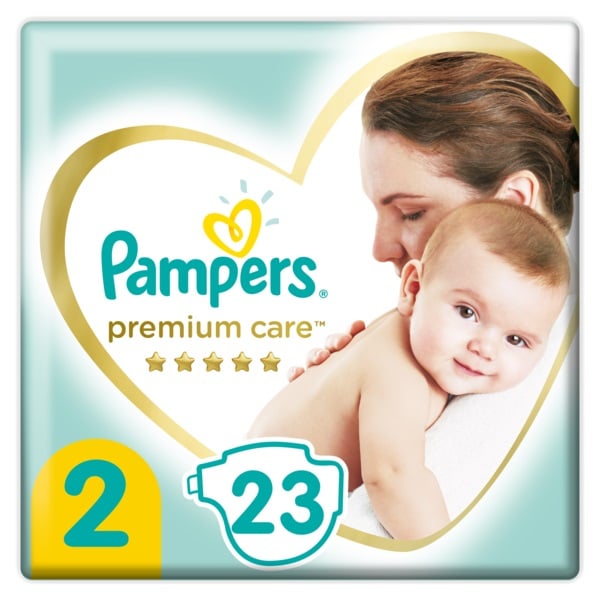 Підгузки Pampers Premium Care 2 (4-8 кг), 23 шт. - фото 1