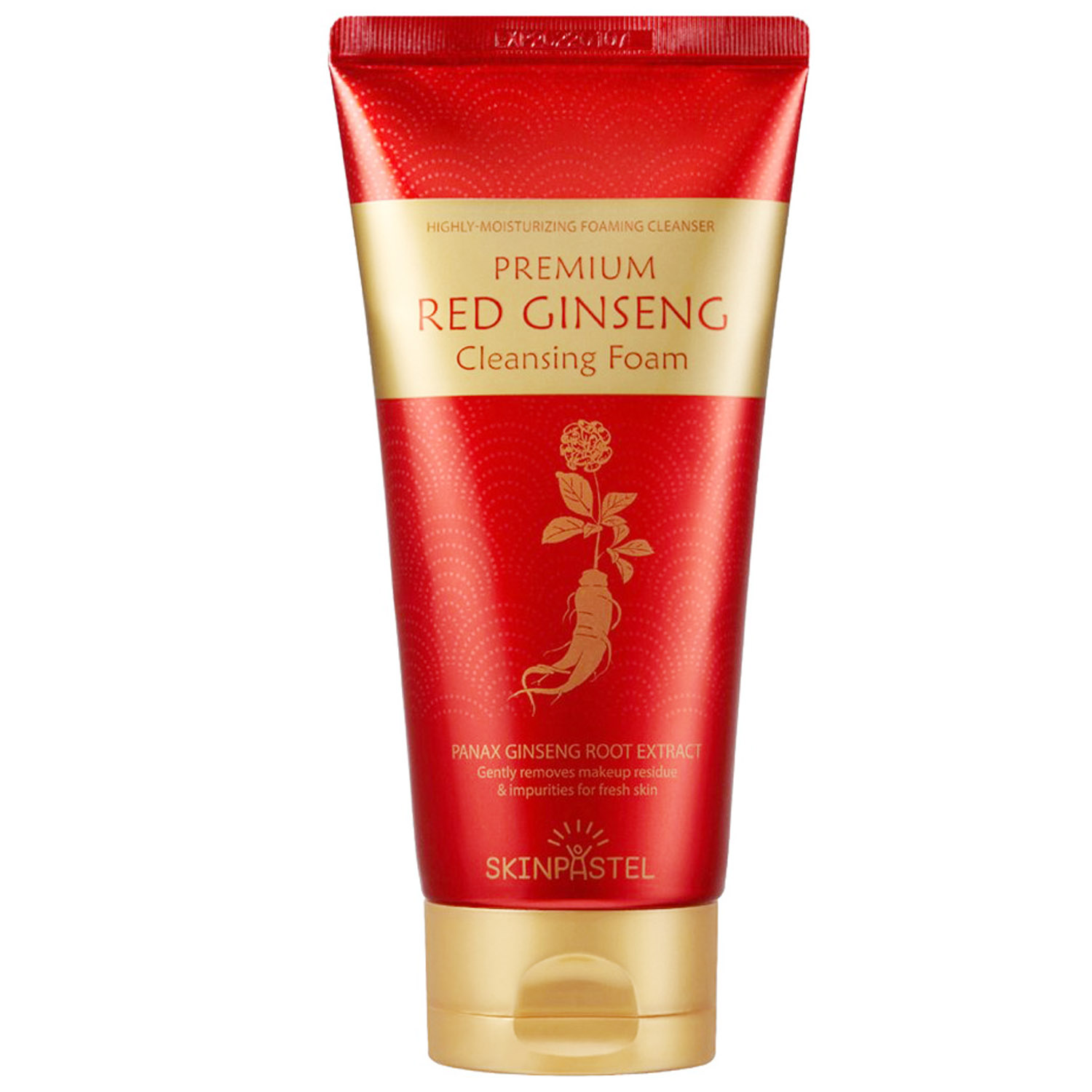 Пінка для вмивання Skinpastel Premium Red Ginseng Foam Cleansing, 150 мл - фото 1