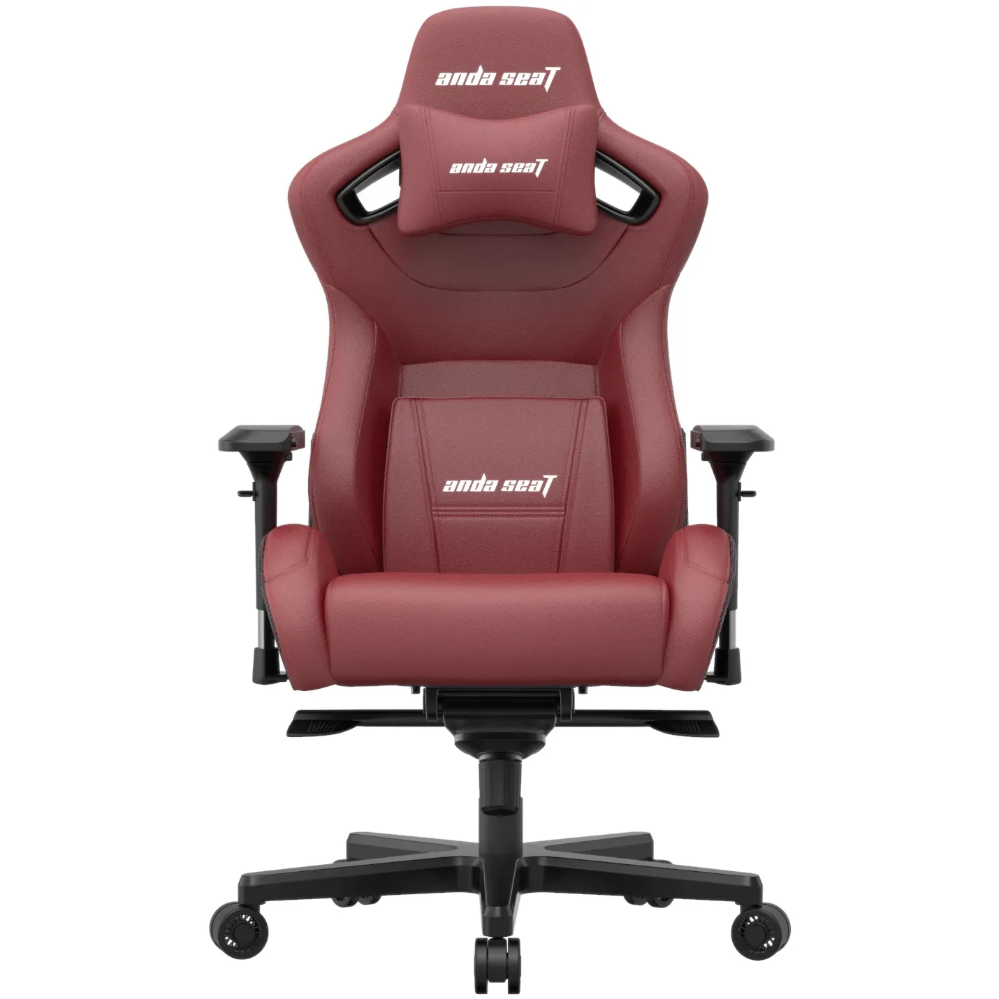 Крісло ігрове Anda Seat Kaiser 2 Size XL Maroon (AD12XL-02-AB-PV/C-A05) - фото 1