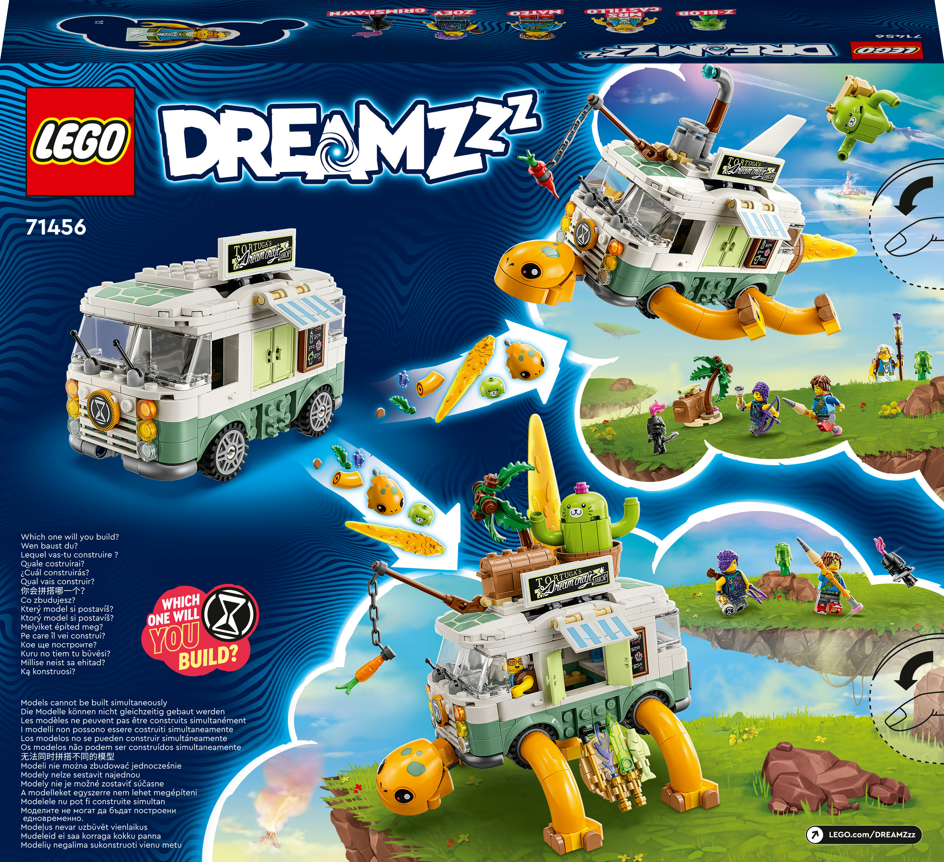 Конструктор LEGO DREAMZzz Фургон Черепаха місіс Кастільйо 434 деталі (71456) - фото 9