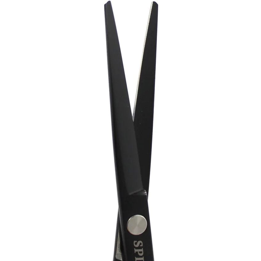 Ножиці перукарські SPL, 5.5 дюймів, чорні - фото 5