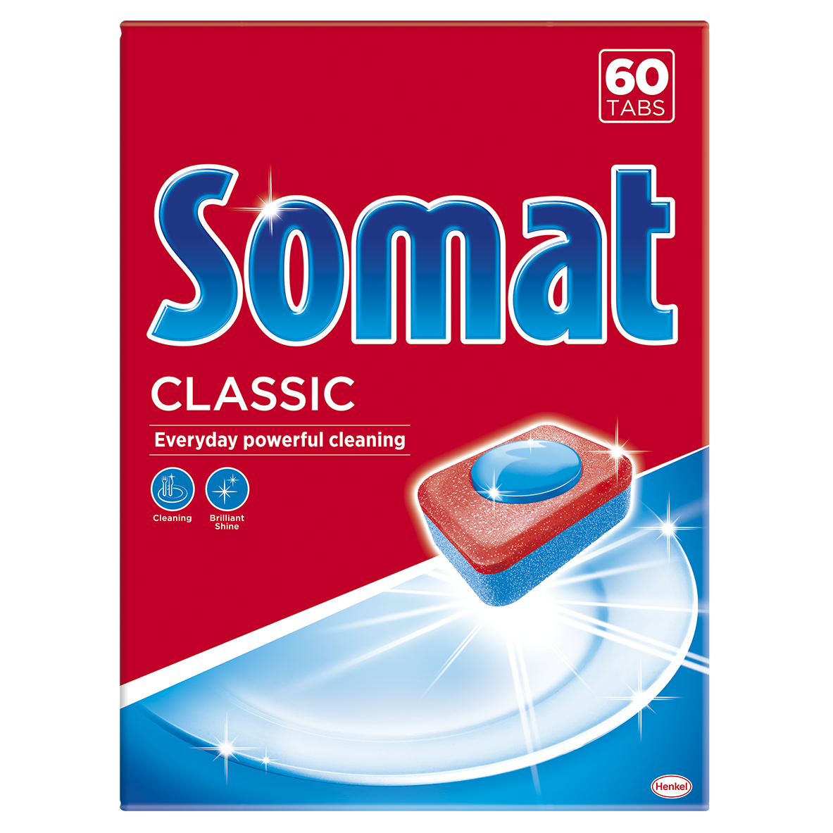 Таблетки для посудомийних машин Somat Classic, 60 шт. (763685) - фото 1