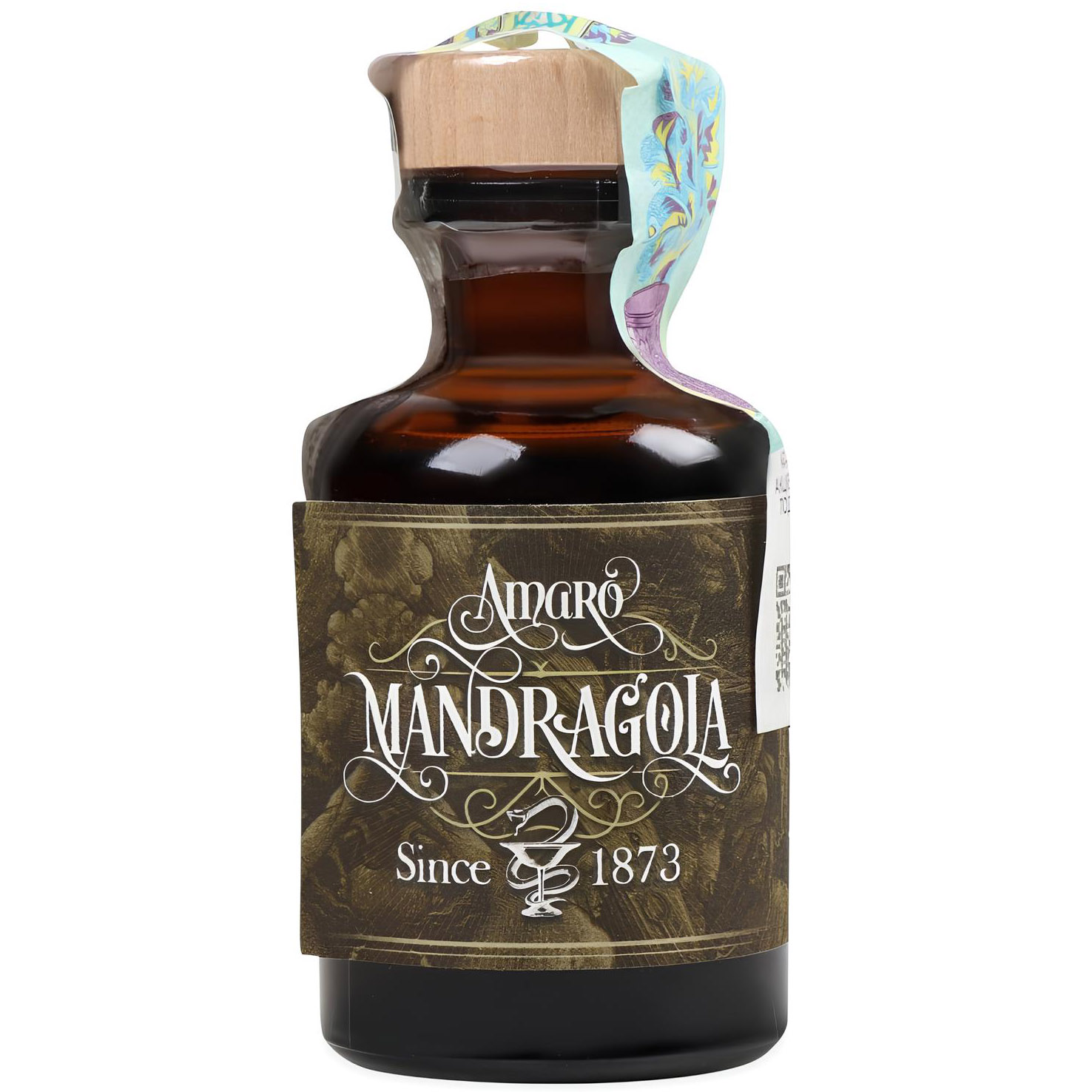 Ликер Amaro Mandragola 45% 0.05 л - фото 1