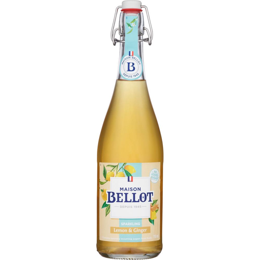 Напій Bellot Sparkling Lemon & Ginger безалкогольний 750 мл (858678) - фото 1