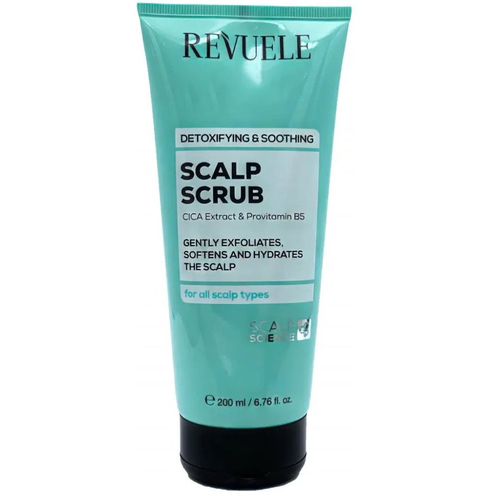 Скраб для кожи головы Revuele Scalp Scrub Detoxifying & Soothing Детоксикация и успокоение 200 мл - фото 1