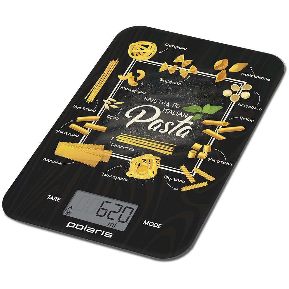 Весы кухонные Polaris PKS 1054DG Pasta 10 кг - фото 1