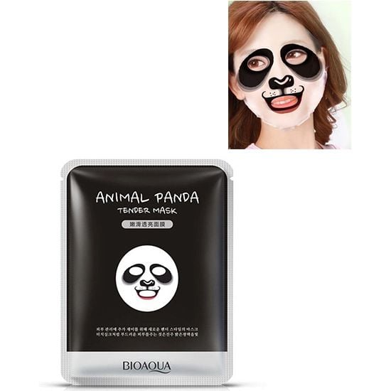 Маска Bioaqua Animal Panda Tender Mask, 30 г - фото 3