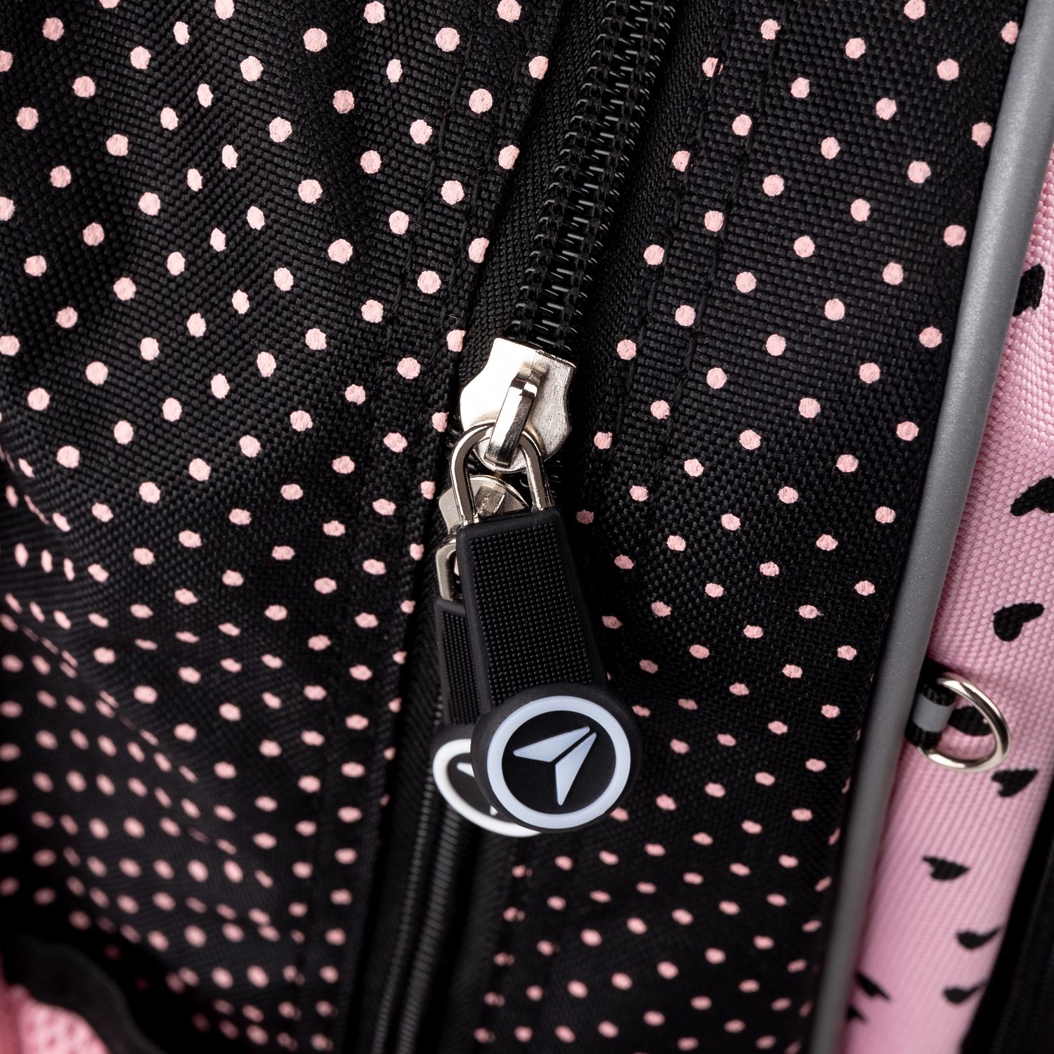 Рюкзак Yes S-72 Butterfly, серый с розовым (554631) - фото 13